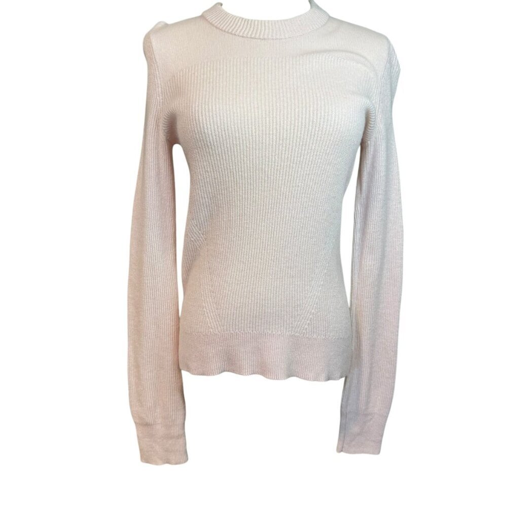 Rag & Bone blush Pink 100% Cashmere Crewneck Sweater. Preowned Size:S/P